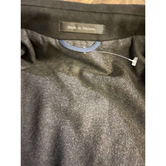 Chaps Men's Classic Double Breasted Overcoat Coat 36 Reg Black - Picture 8 of 10